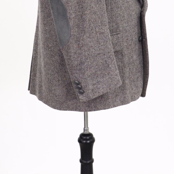 Farah 44R Gray Solid 2-Button Sport Coat Blazer Jacket P211 - Picture 8 of 11